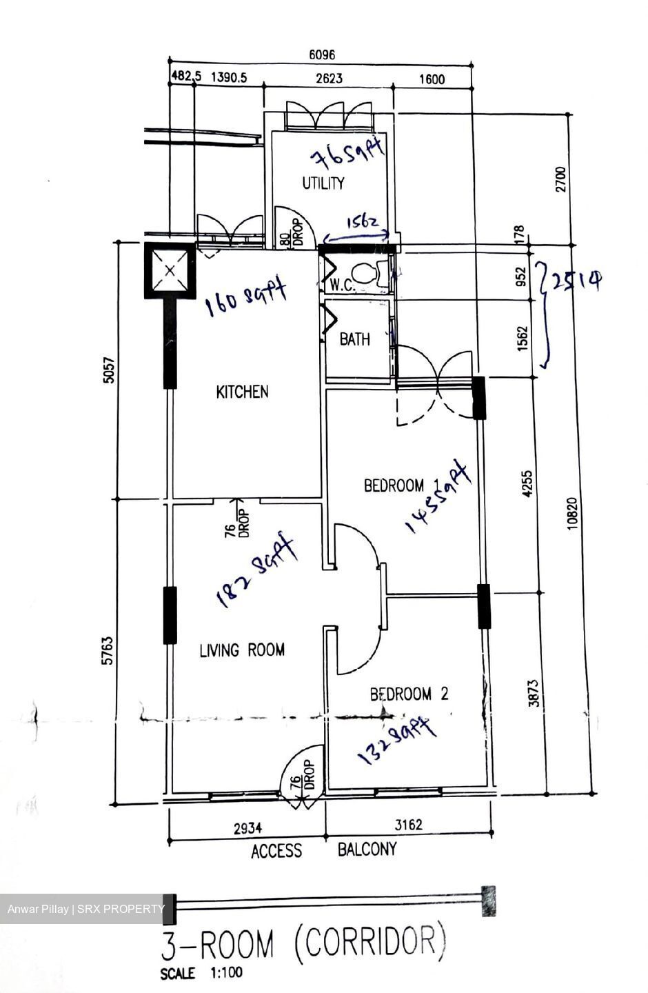 Blk 6 Marsiling Gardens (Woodlands), HDB 3 Rooms #628904901